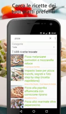 Trova Ricetta android App screenshot 7